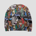 Load image into Gallery viewer, HUF Boulevard Status Crewneck Multi