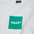 Load image into Gallery viewer, HUF Box Logo T-Shirt White / Teal