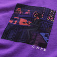 Load image into Gallery viewer, Skateboard Cafe Barfly T-Shirt Purple