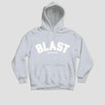 Load image into Gallery viewer, Blast Skates Puff Print Blast Hood Ash Grey