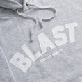 Load image into Gallery viewer, Blast Skates Puff Print Blast Hood Ash Grey