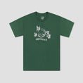 Load image into Gallery viewer, Bronze Dog Muscle T-Shirt Forest Green