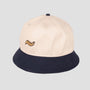 Passport Tilde 6 Panel Bucket Cap Navy