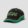 Load image into Gallery viewer, Butter Goods Dub 6 Panel Cap Black / Green