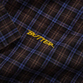 Load image into Gallery viewer, Butter Goods Plaid Shirt Brown / Cobalt