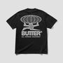 Butter Goods Terrain T-Shirt Washed Black