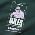 Load image into Gallery viewer, Butter Goods x Miles Davis Round About Midnight T-Shirt Dark Forest