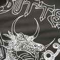 Load image into Gallery viewer, Butter x Daniel Johnston Dragon T-Shirt Washed Black
