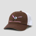 Load image into Gallery viewer, Butter x Daniel Johnston Eye Trucker Cap Brown