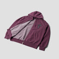 Load image into Gallery viewer, By Parra A Cross To Bear Zip Hood Purple