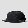 Load image into Gallery viewer, By Parra Distorted 90s Memory 6 Panel Hat Black