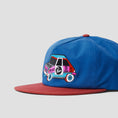 Load image into Gallery viewer, By Parra No Car 6 Panel Hat Blue