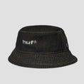 Load image into Gallery viewer, HUF Cassel Bucket Hat Washed Black