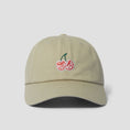 Load image into Gallery viewer, HUF Cherries 6 Panel CV Hat Khaki