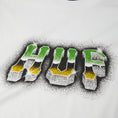 Load image into Gallery viewer, HUF Chrome Grit T-Shirt White
