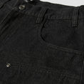 Load image into Gallery viewer, Huf Classic H Double Knee Denim Short Black Denim