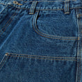 Load image into Gallery viewer, Huf Classic H Double Knee Denim Short Stone Wash Indigo