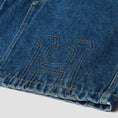 Load image into Gallery viewer, Huf Classic H Double Knee Denim Short Stone Wash Indigo