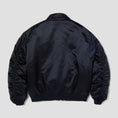 Load image into Gallery viewer, HUF Clothiers Reversible Flight Jacket Navy