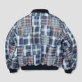 Load image into Gallery viewer, HUF Clothiers Reversible Flight Jacket Navy