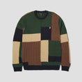 Load image into Gallery viewer, HUF Columbia Cable Knit Sweater Multi