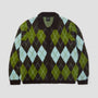 HUF Cooper Mohair Sweater Dark Brown