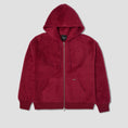 Load image into Gallery viewer, HUF Corso Heavyweight Zip Hood Berry