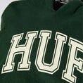 Load image into Gallery viewer, HUF Cracked Arch Reverse Hoodie Forest Green