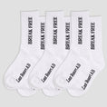 Load image into Gallery viewer, Last Resort AB Break Free Socks 3-Pack White