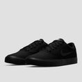 Load image into Gallery viewer, Nike SB Chron 2 Canvas Skate Shoes Black / Black - Black