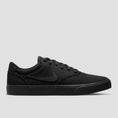 Load image into Gallery viewer, Nike SB Chron 2 Canvas Skate Shoes Black / Black - Black