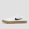 Load image into Gallery viewer, Nike SB Chron 2 Canvas Skate Shoes White / Black / White / Gum
