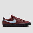 Load image into Gallery viewer, Nike SB Blazer Low Pro GT Skate Shoes Dark Team Red / LT Armory Blue