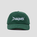 Load image into Gallery viewer, Dungeon Brushed Canvas Cap Kelly Green / Light Blue