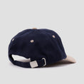 Load image into Gallery viewer, Dungeon Brushed Canvas Cap Navy Taupe / Neon Orange