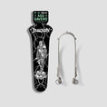 Load image into Gallery viewer, Dungeon Cold Steel Ass Saver Mudguard Black / White