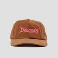 Load image into Gallery viewer, Dungeon Embroidered Cord Cap Camel / Neon Pink