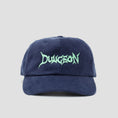 Load image into Gallery viewer, Dungeon Embroidered Cord Cap Navy / Electric Green