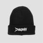 Dungeon Logo Beanie Black / Glow