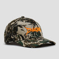 Load image into Gallery viewer, Dungeon Scrawl Logo Cap Forest Camo / Orange Camo / Orange