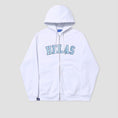 Load image into Gallery viewer, Helas Campus Full Zip Hood White