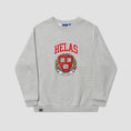 Load image into Gallery viewer, Helas Veritas Crewneck Heather Grey