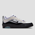 Load image into Gallery viewer, Nike SB Air Max Ishod Skate Shoes White / Black / Court Purple / Black