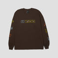 Load image into Gallery viewer, HUF Fetch Longsleeve T-Shirt Chocolate