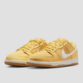 Load image into Gallery viewer, Nike SB Dunk Low Pro Skate Shoes Saturn Gold / Sail / Saturn Gold / Solar Flare