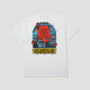HUF Flower District T-Shirt White