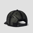 Load image into Gallery viewer, HUF Flower District Trucker Hat Black