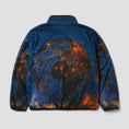 Load image into Gallery viewer, HUF Flushing Polar Fleece Jacket Multi