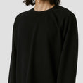 Load image into Gallery viewer, Former Anderson Longsleeve Waffle T-Shirt Black