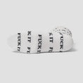Load image into Gallery viewer, HUF Fuck It 3 Pack Socks White / Black / Heather